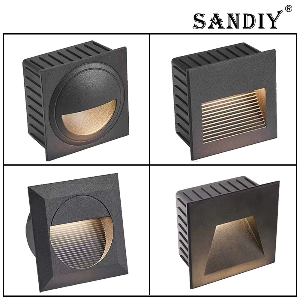Outdoor Lighting Low Voltage - SANDIY-Lámparas empotrables para pared de exterior,