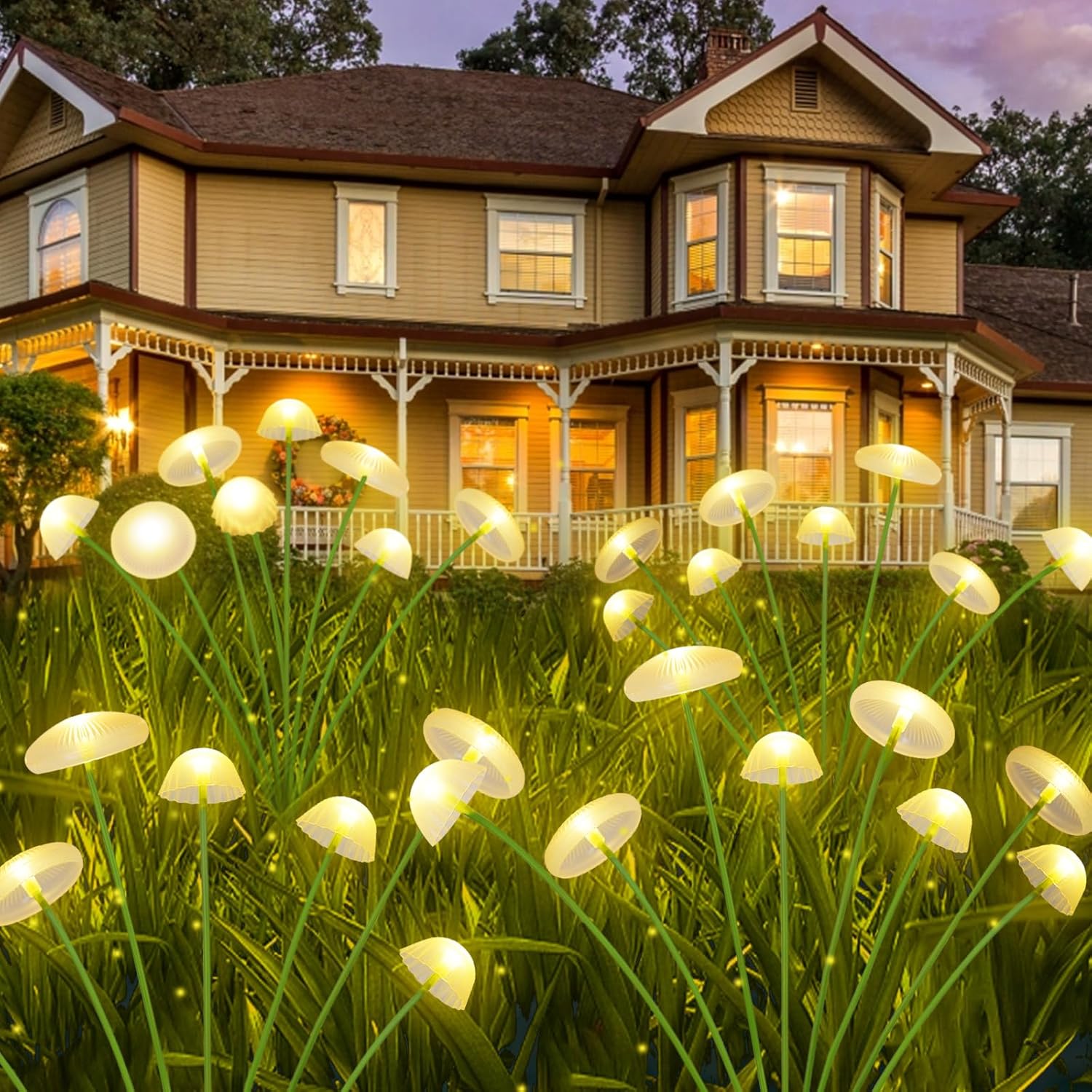 Outdoor Lighting Jellyfish - Lámpara LED Solar con Forma de