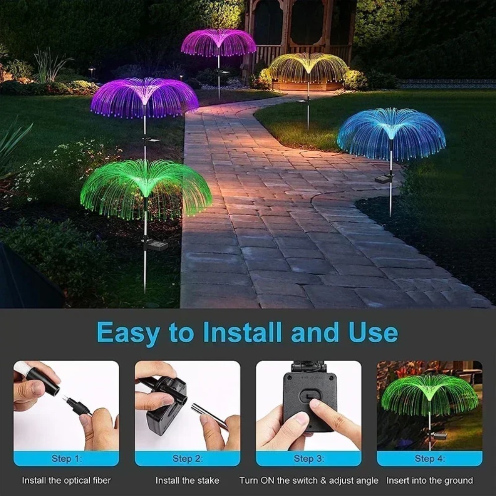 Outdoor Lighting Jellyfish - Luces de Jardín con Forma de