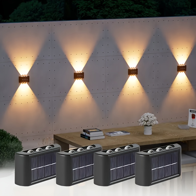 Outdoor Lighting Garden - Lámpara Solar LED para Exteriores, Impermeable,