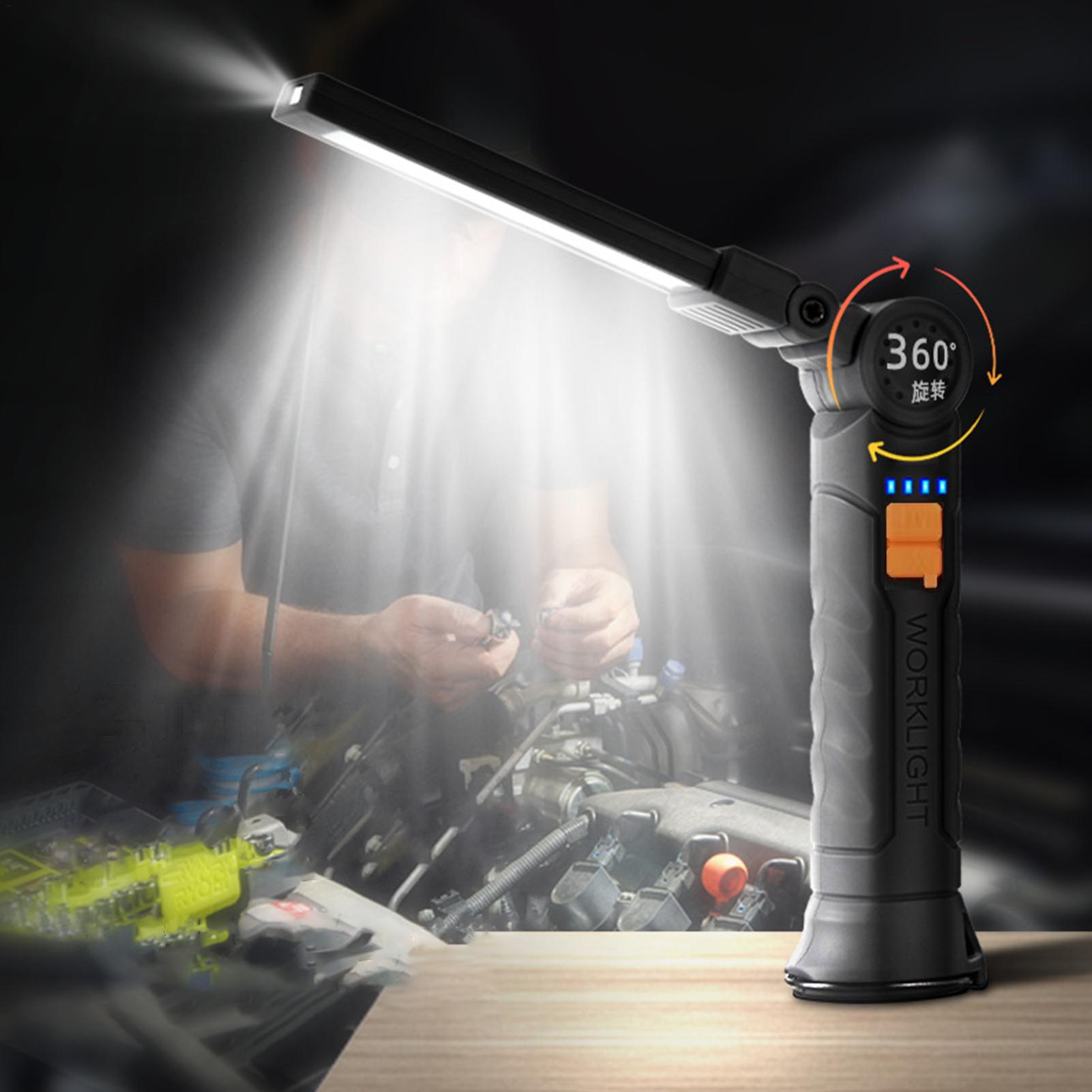 Outdoor Lighting Jobs - Linterna LED Recargable con Imán y