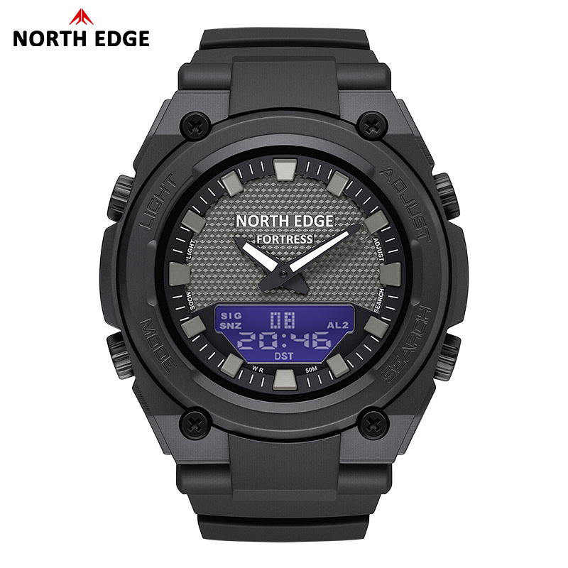 Outdoor Lighting Zones - Reloj Digital Militar para Hombre NORTH