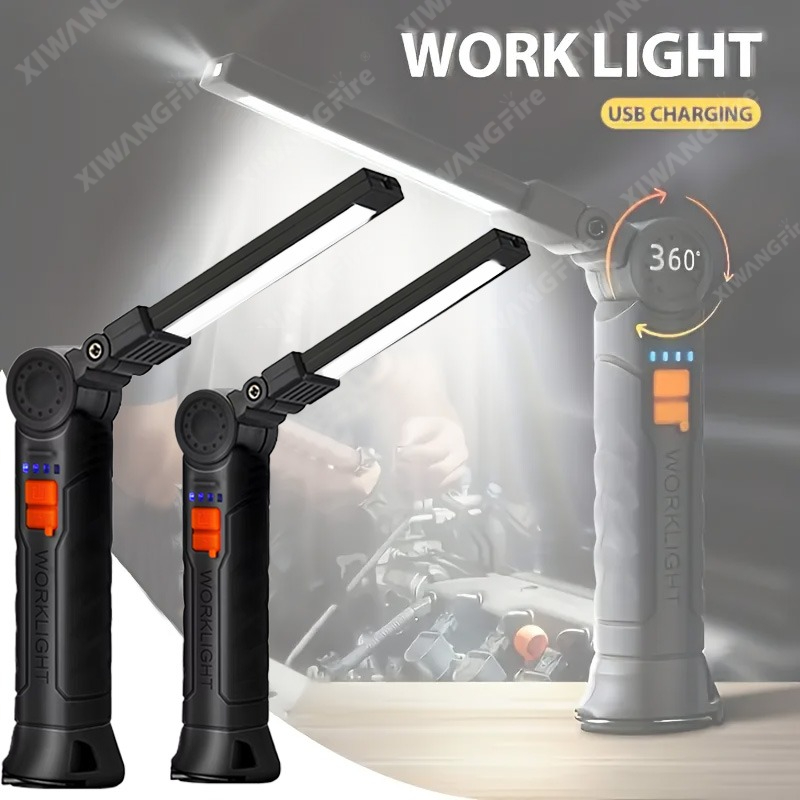 Outdoor Lighting Quality - Linterna LED recargable, luz de trabajo