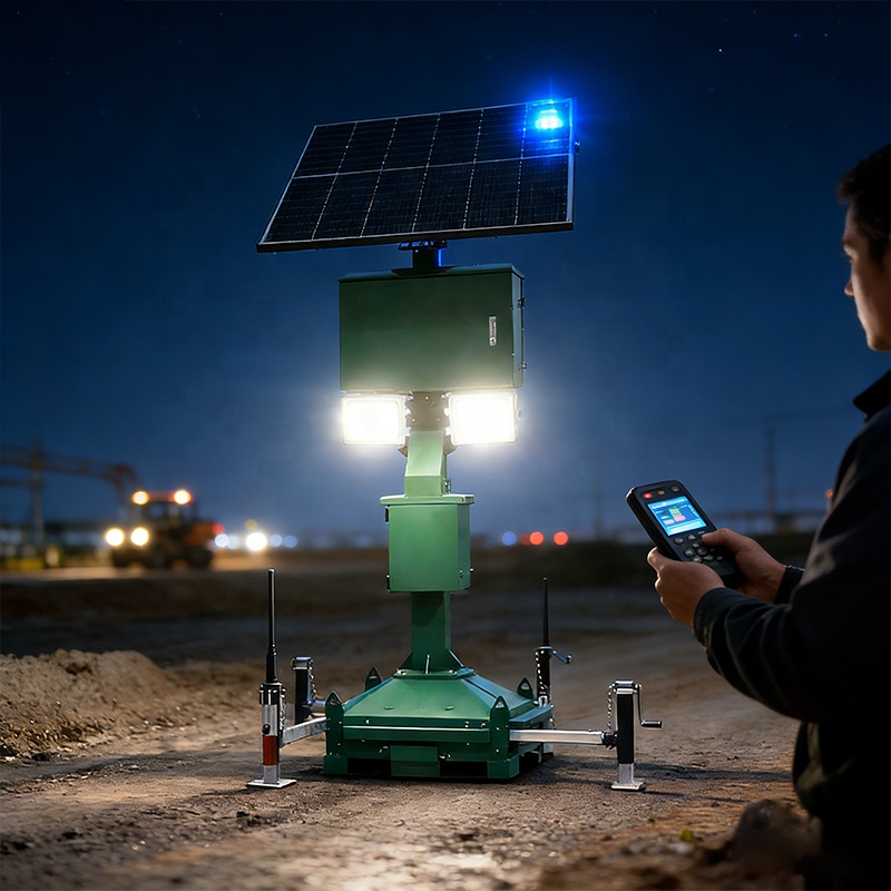 Outdoor Lighting Jobs - Torre de Iluminación Móvil de Emergencia,