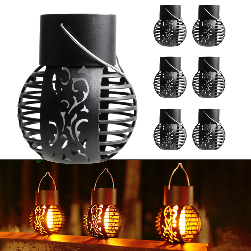 Fire Torch Solar - Luz LED Solar para exteriores, lámpara