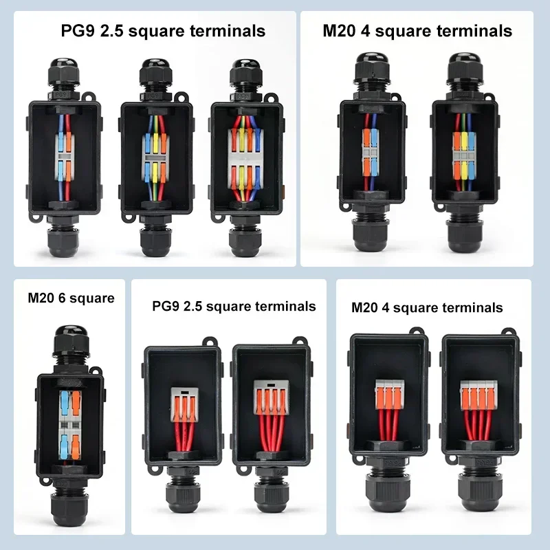Outdoor Lighting Junction - Caja de Conexiones Impermeable para Exteriores