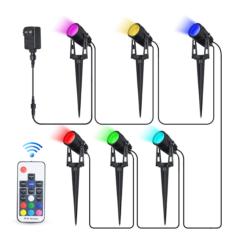 Outdoor Lighting Low Voltage - Lámpara de pie decorativa impermeable para
