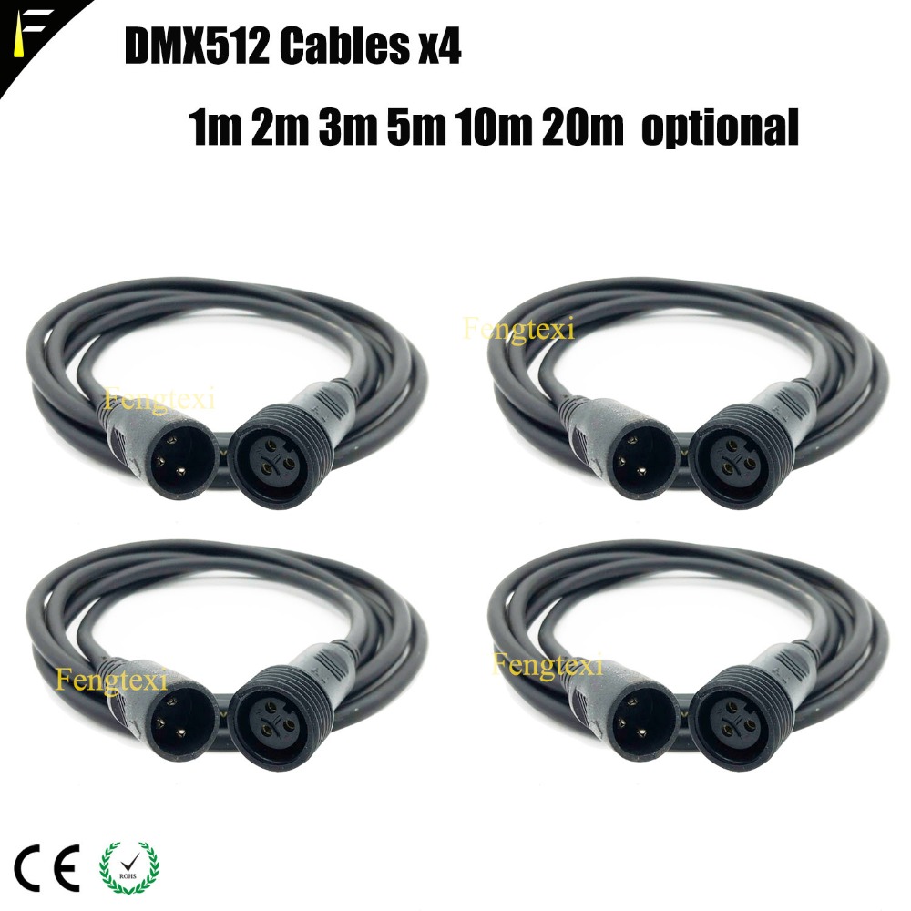Outdoor Lighting Cable Uk - 4xlot-Cable de extensión DMX para exteriores