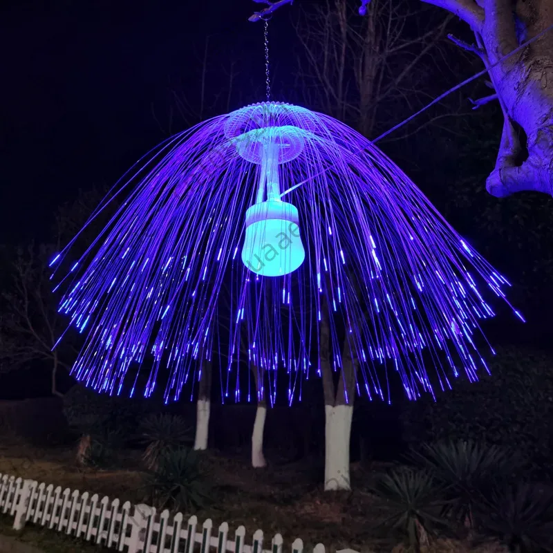 Outdoor Lighting Jellyfish - Luz de medusas de fibra óptica