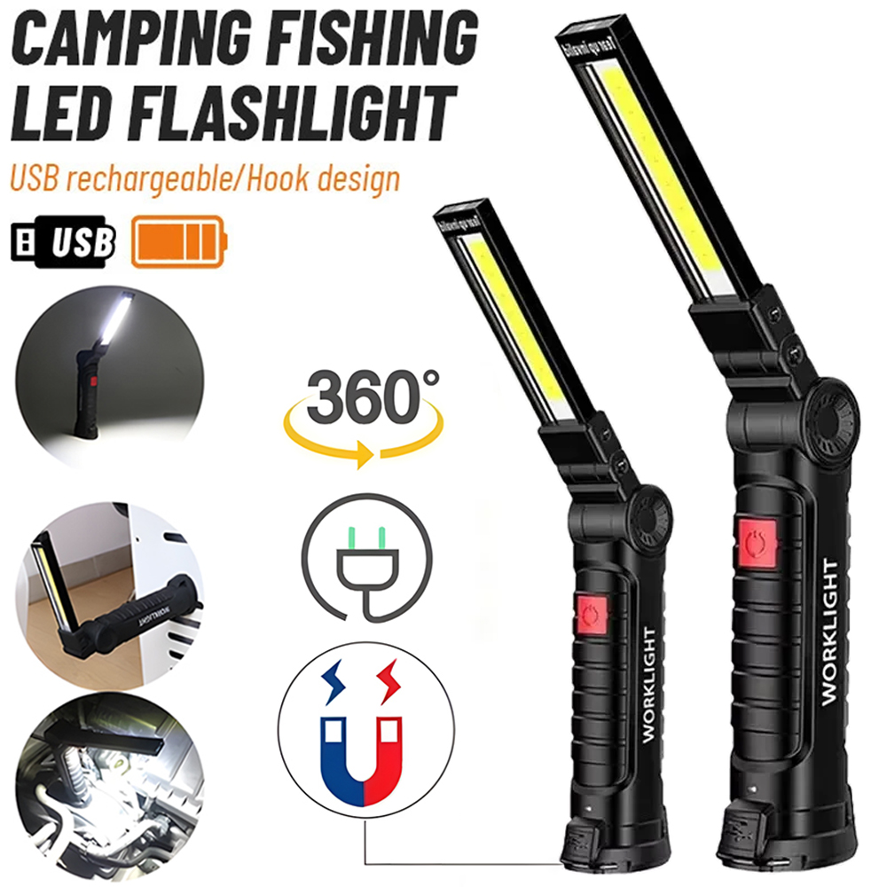Outdoor Lighting Hooks - Linterna LED COB Lámpara de inspección