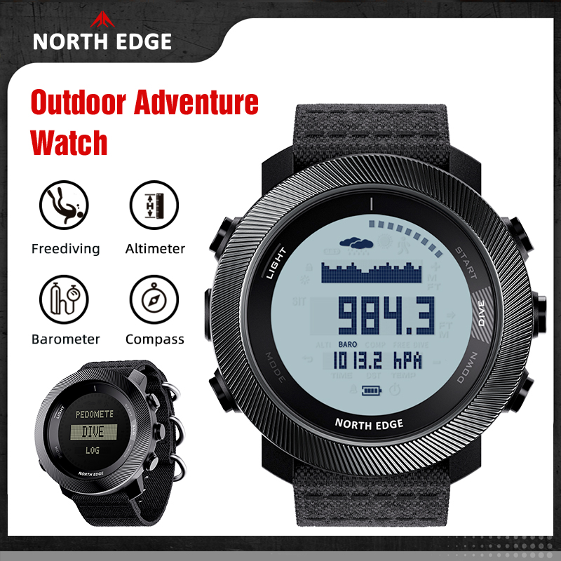 Outdoor Lighting Zones - Reloj Digital para Buceo NORTH EDGE