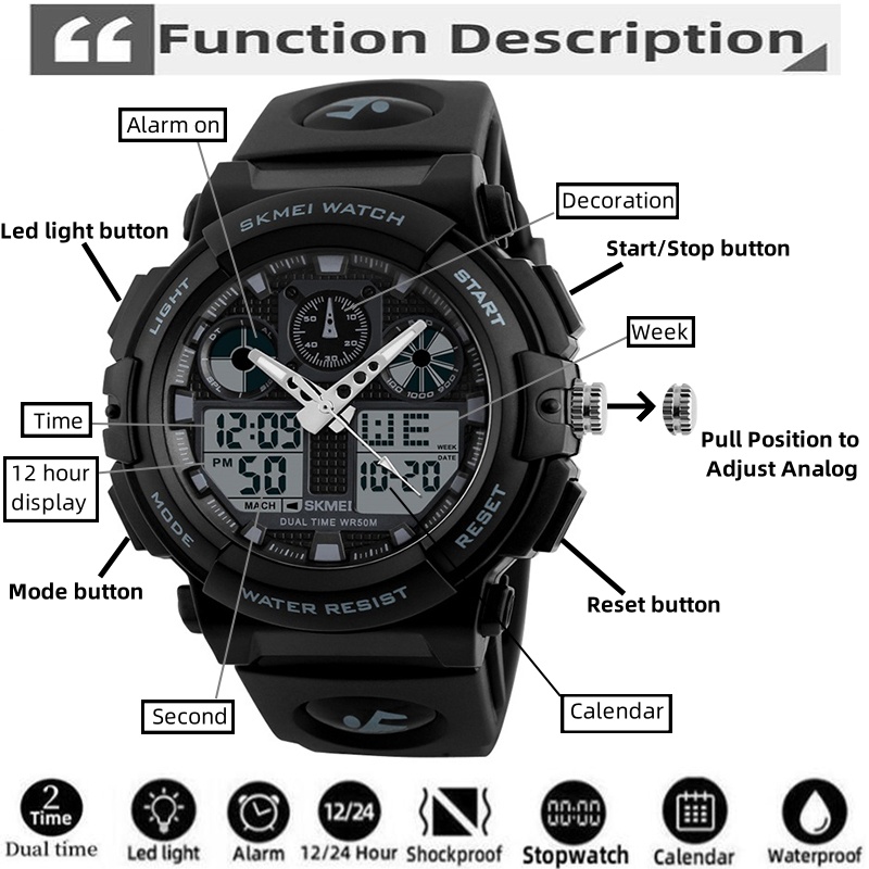 2017 nuevos relojes deportivos - Outdoor Lighting Zones reseña y precio