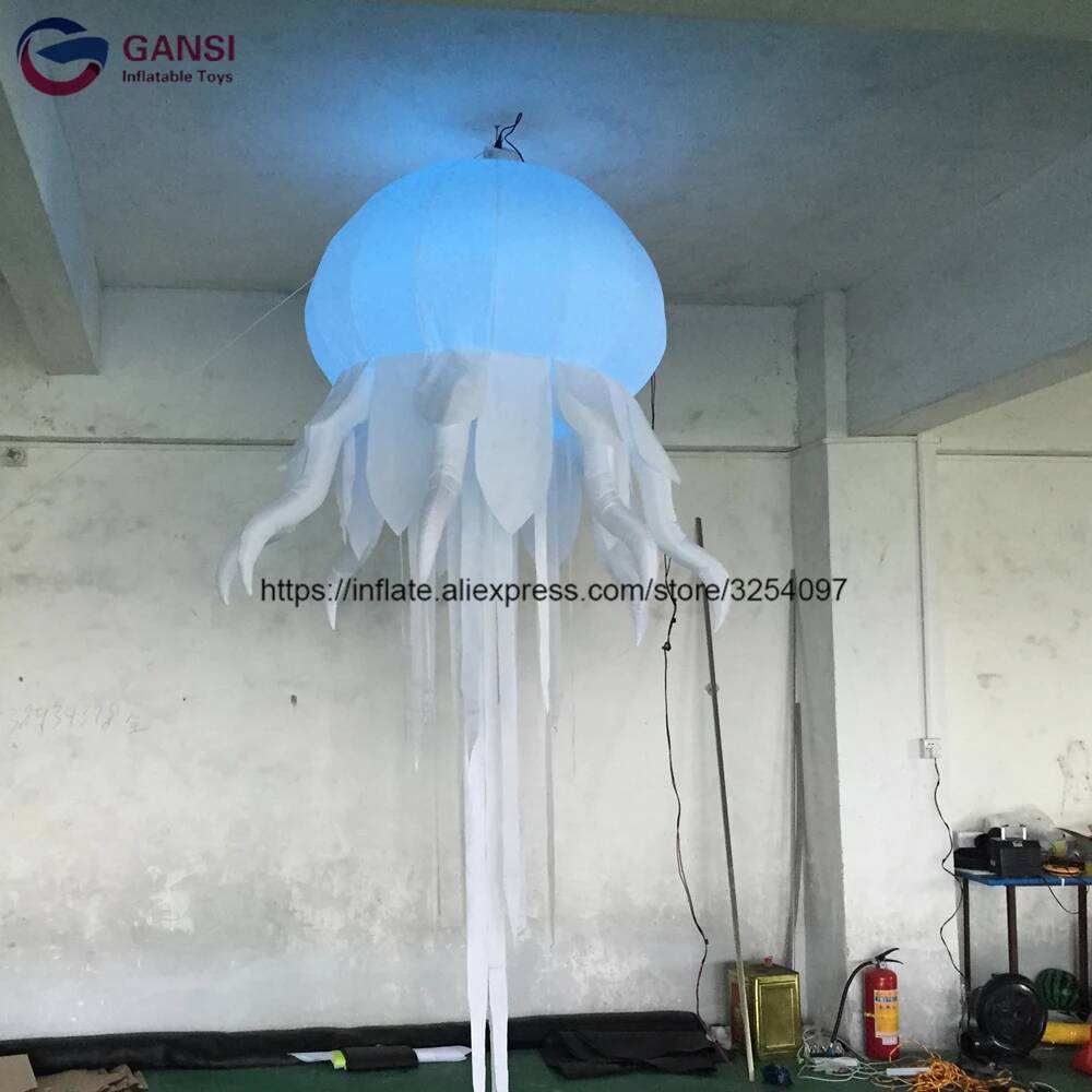 Pulpo de luz LED inflable enca - Outdoor Lighting Jellyfish reseña y precio