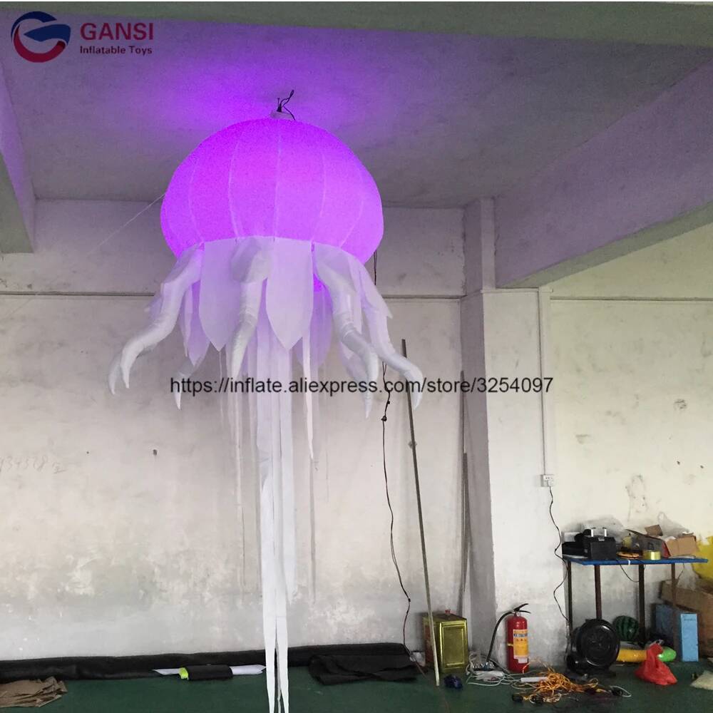Pulpo de luz LED inflable enca - Outdoor Lighting Jellyfish reseña y precio