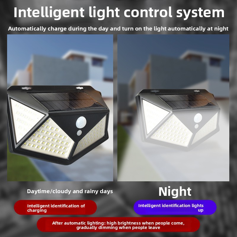 Lámpara Solar de Pared con 114 - Outdoor Lighting On Amazon reseña y precio