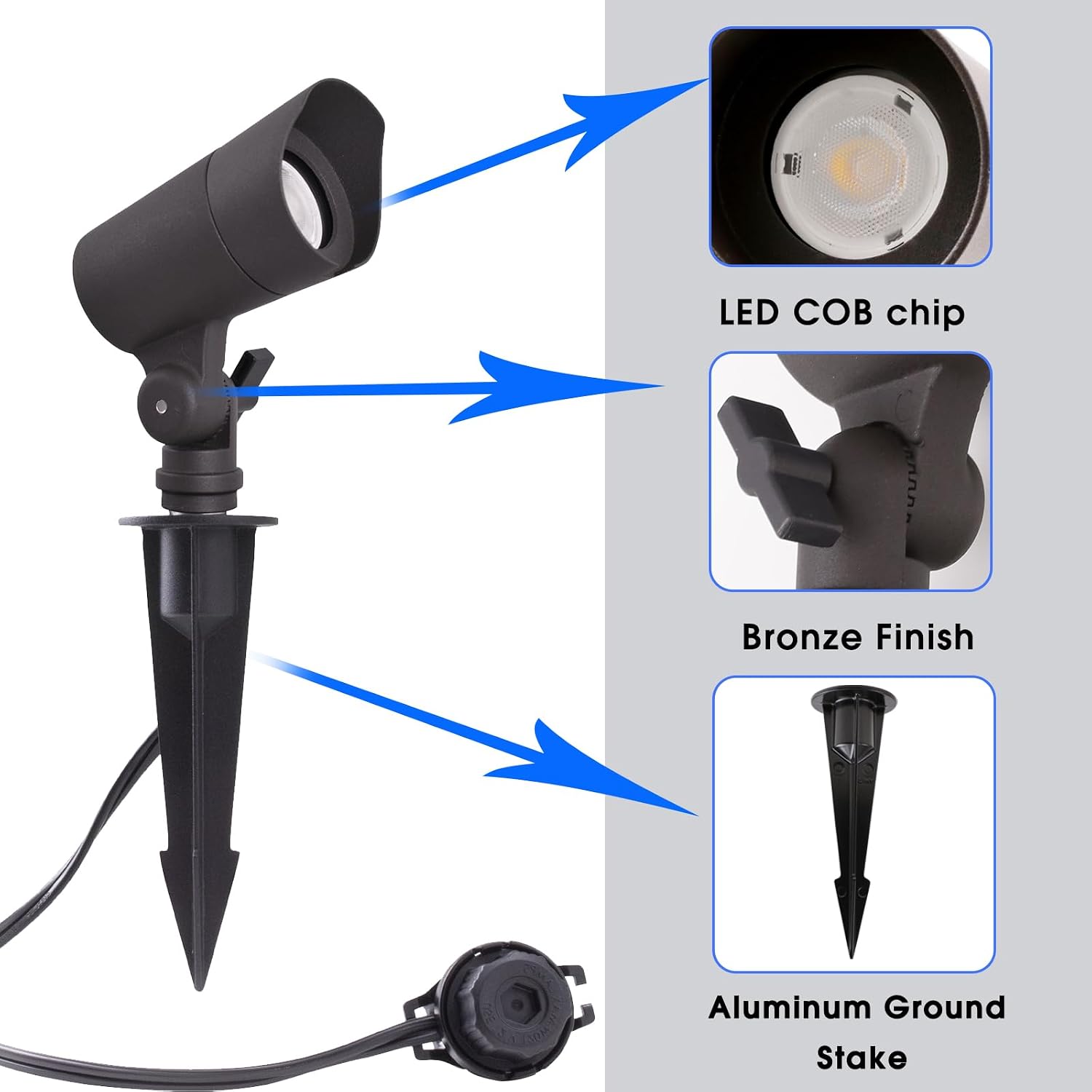 Luces LED de Bajo Voltaje 12V  - Outdoor Lighting Low Voltage reseña y precio