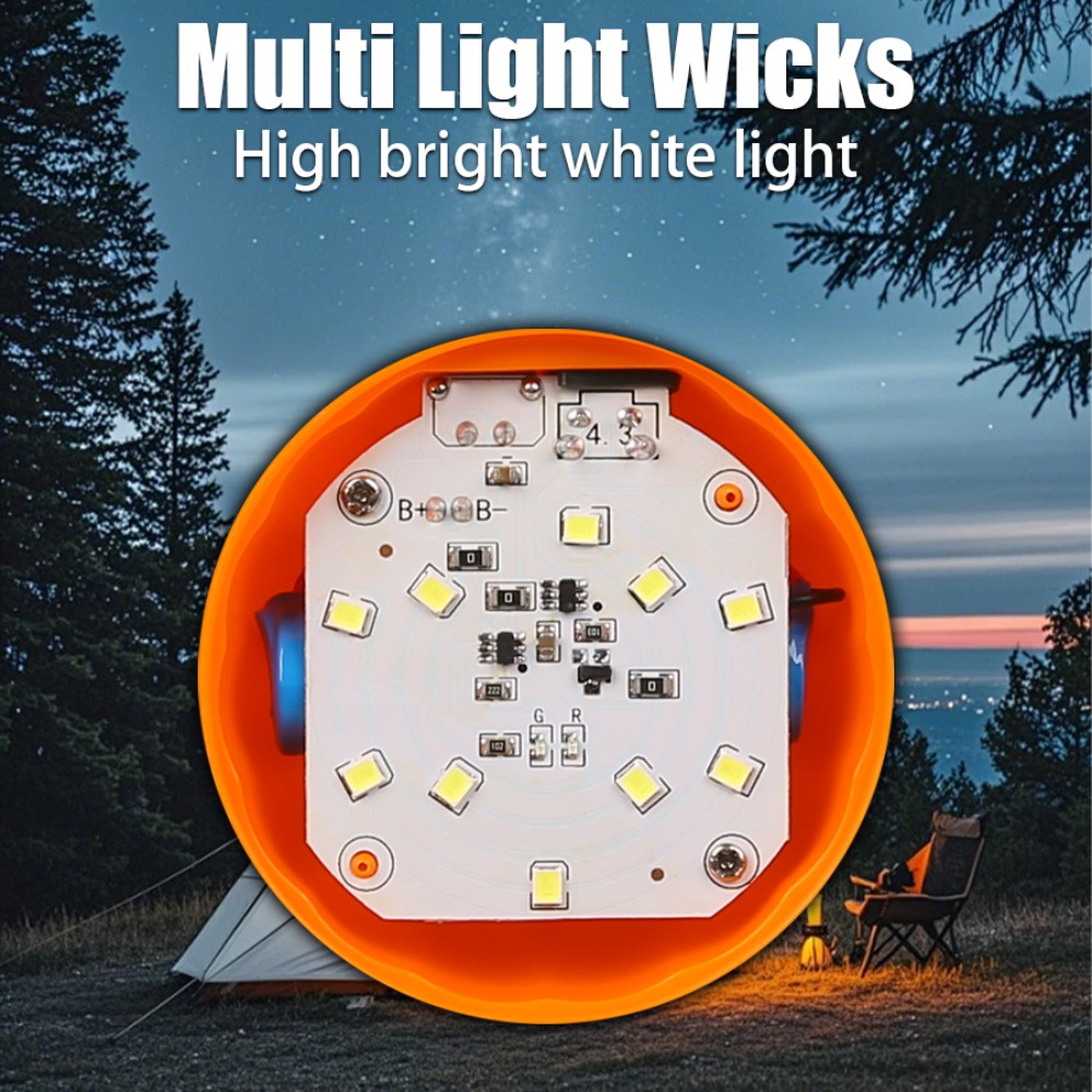 Lámpara portátil para acampar, - Outdoor Lighting Hooks reseña y precio