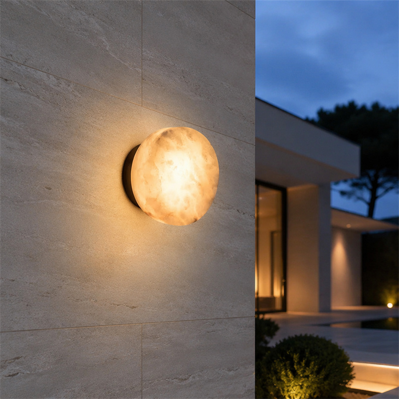 Lámparas de Pared de Alabastro - Outdoor Lighting Year Round reseña y precio