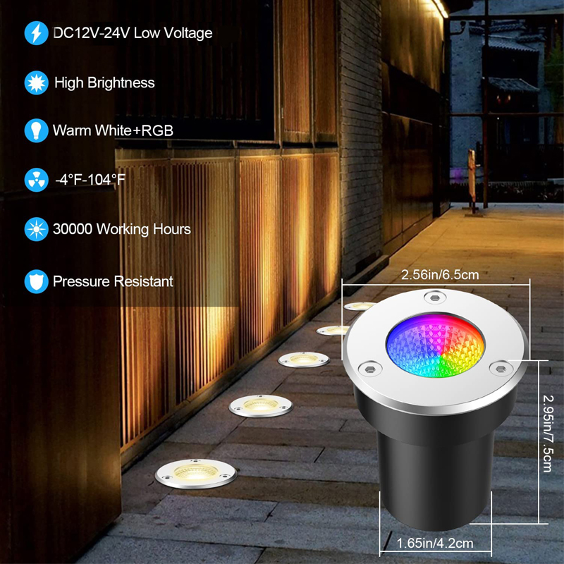 Luz LED RGBW de Bajo Voltaje p - Outdoor Lighting Low Voltage reseña y precio