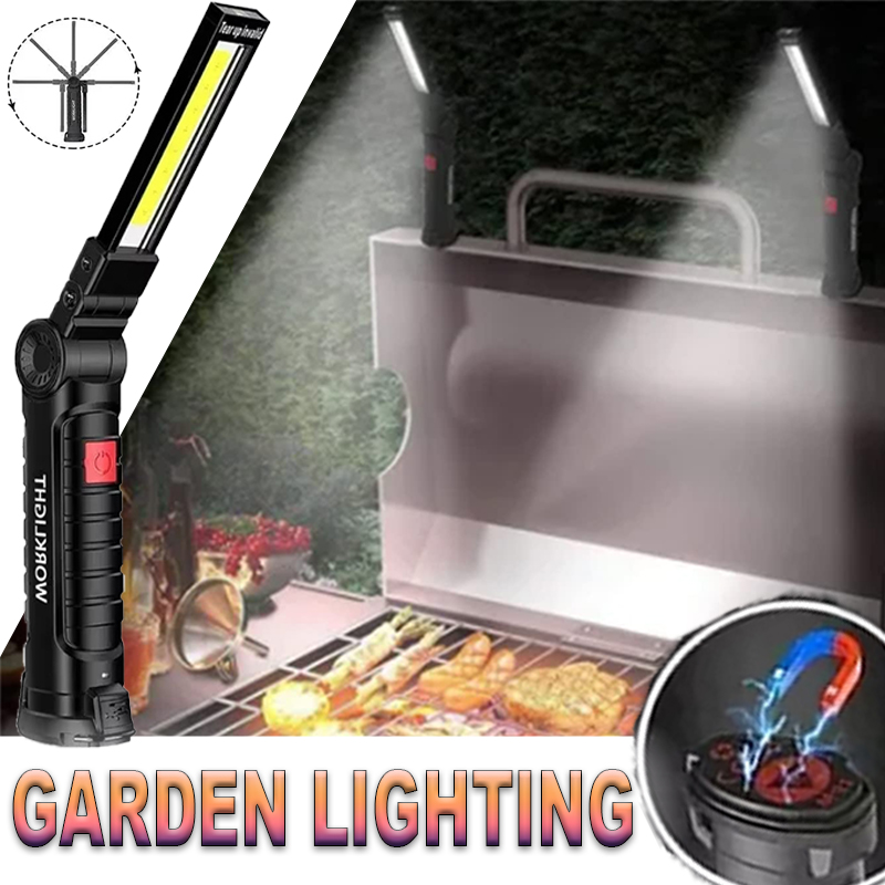 Linterna LED portátil con ganc - Outdoor Lighting Hooks reseña y precio