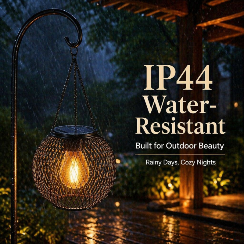 Lámpara LED Solar Colgante par - Outdoor Lighting Quality reseña y precio