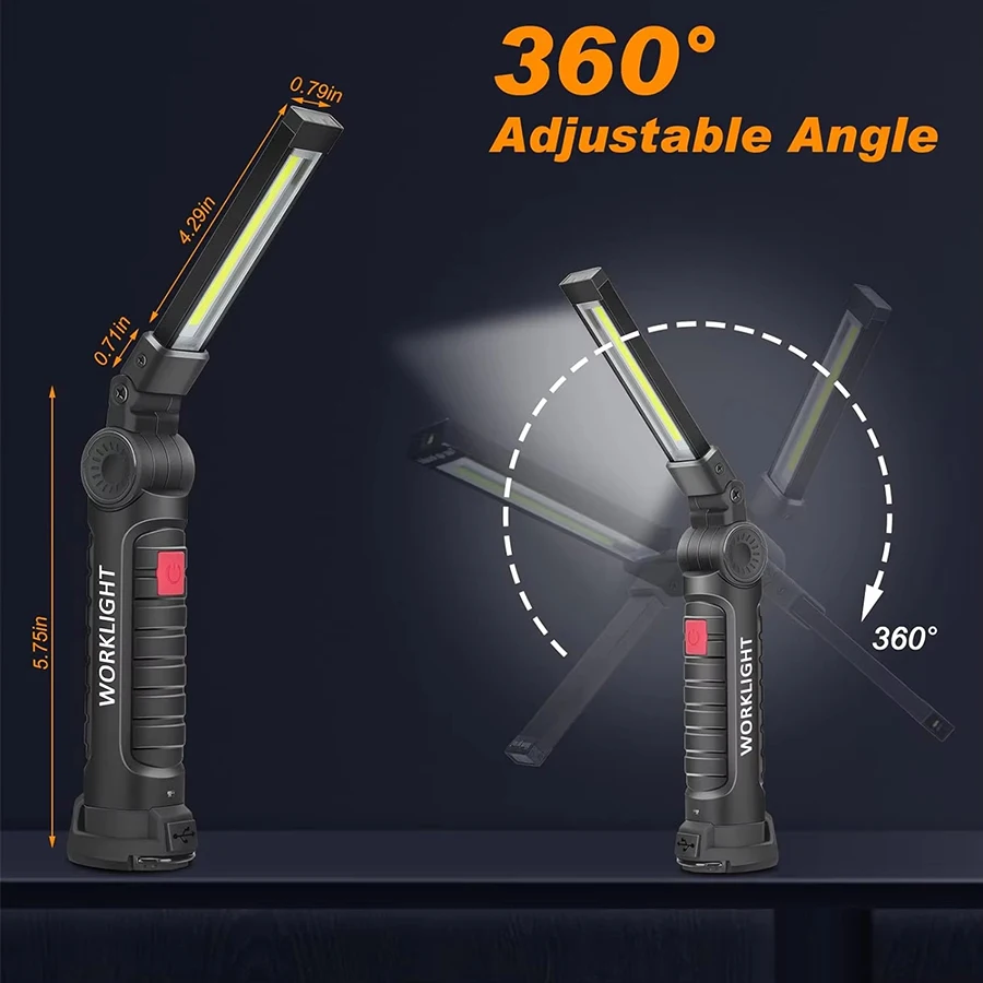 Linterna de luz de trabajo mag - Outdoor Lighting Hooks reseña y precio