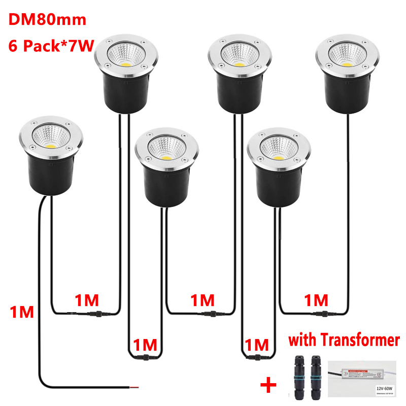 Luz LED enterrada impermeable  - Outdoor Lighting Low Voltage reseña y precio