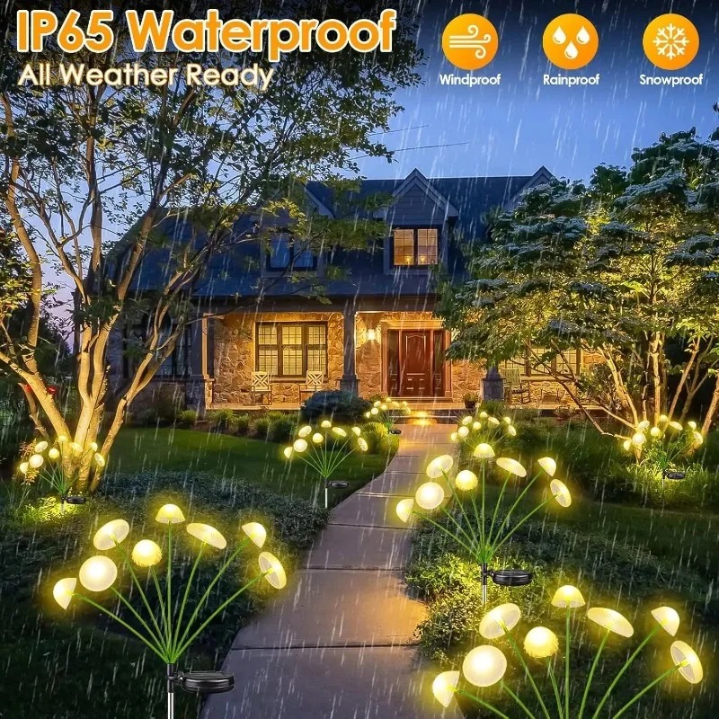 Luces Solares Ambientales con  - Outdoor Lighting Jellyfish reseña y precio