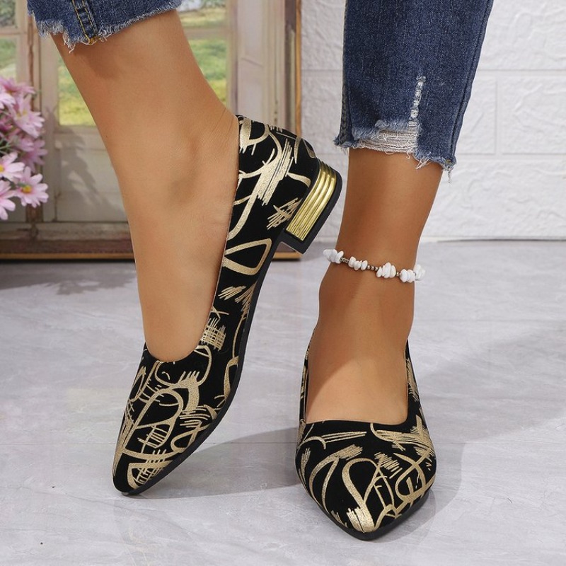 Zapatos de Tacón Bajo para Muj - Outdoor Lighting Trends reseña y precio
