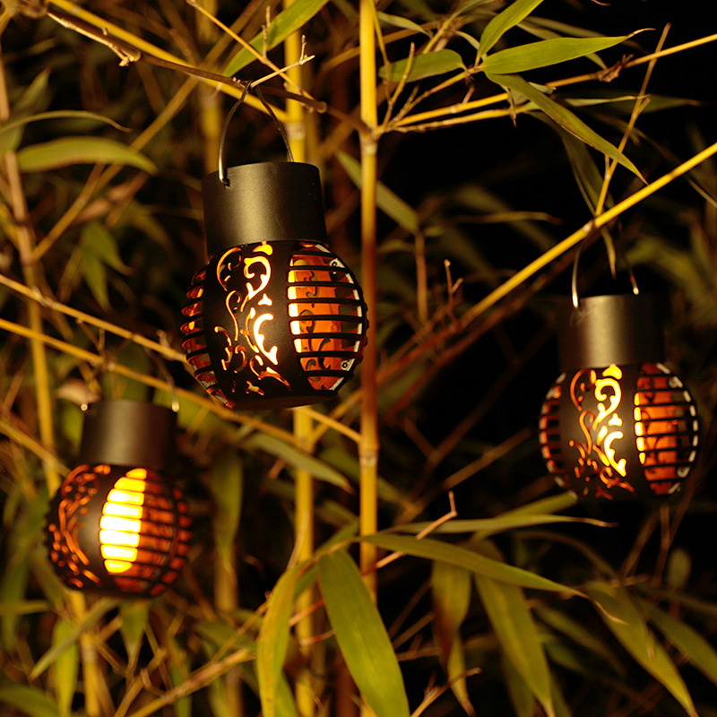 Luz LED Solar para exteriores, - Fire Torch Solar reseña y precio