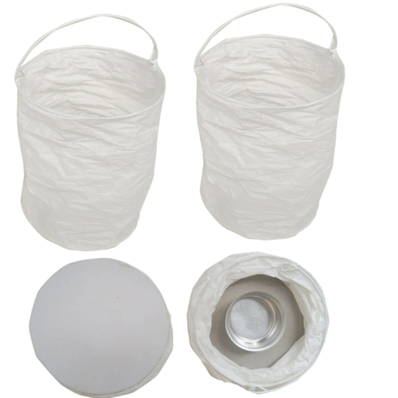 Linterna de papel recta blanca - Outdoor Lighting Year Round reseña y precio