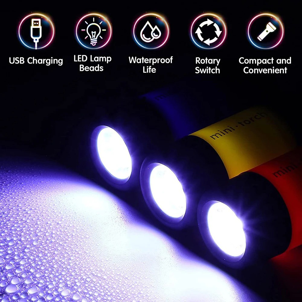 Mini linterna recargable por U - Outdoor Lighting Quality reseña y precio