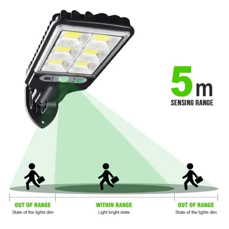 Potente Lámpara Solar LED para - Outdoor Lighting Garden reseña y precio