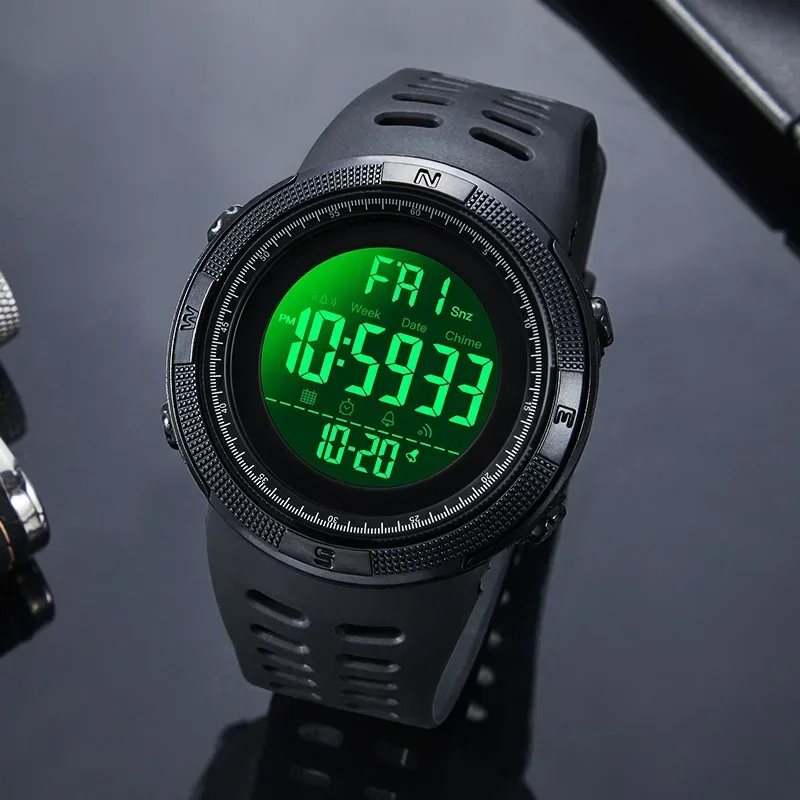 SKMEI-reloj Digital multifunci - Outdoor Lighting Zones reseña y precio