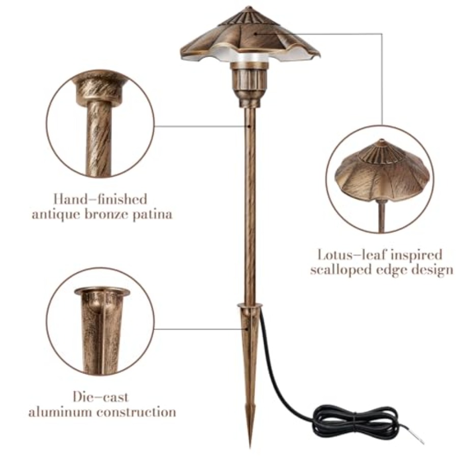 Luces de Jardín de Bajo Voltaj - Outdoor Lighting Low Voltage reseña y precio