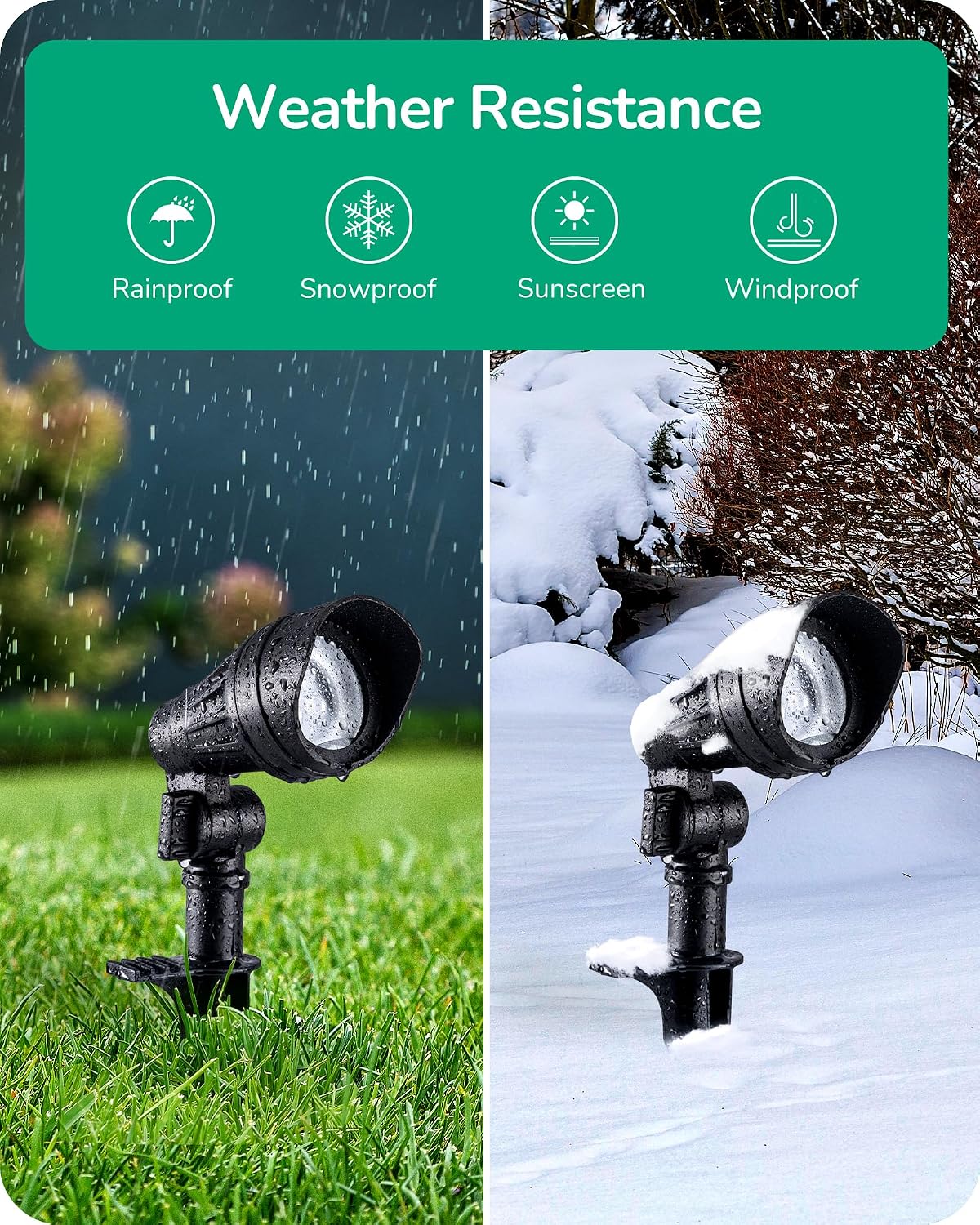 Foco de Bajo Voltaje con Carca - Outdoor Lighting Low Voltage reseña y precio