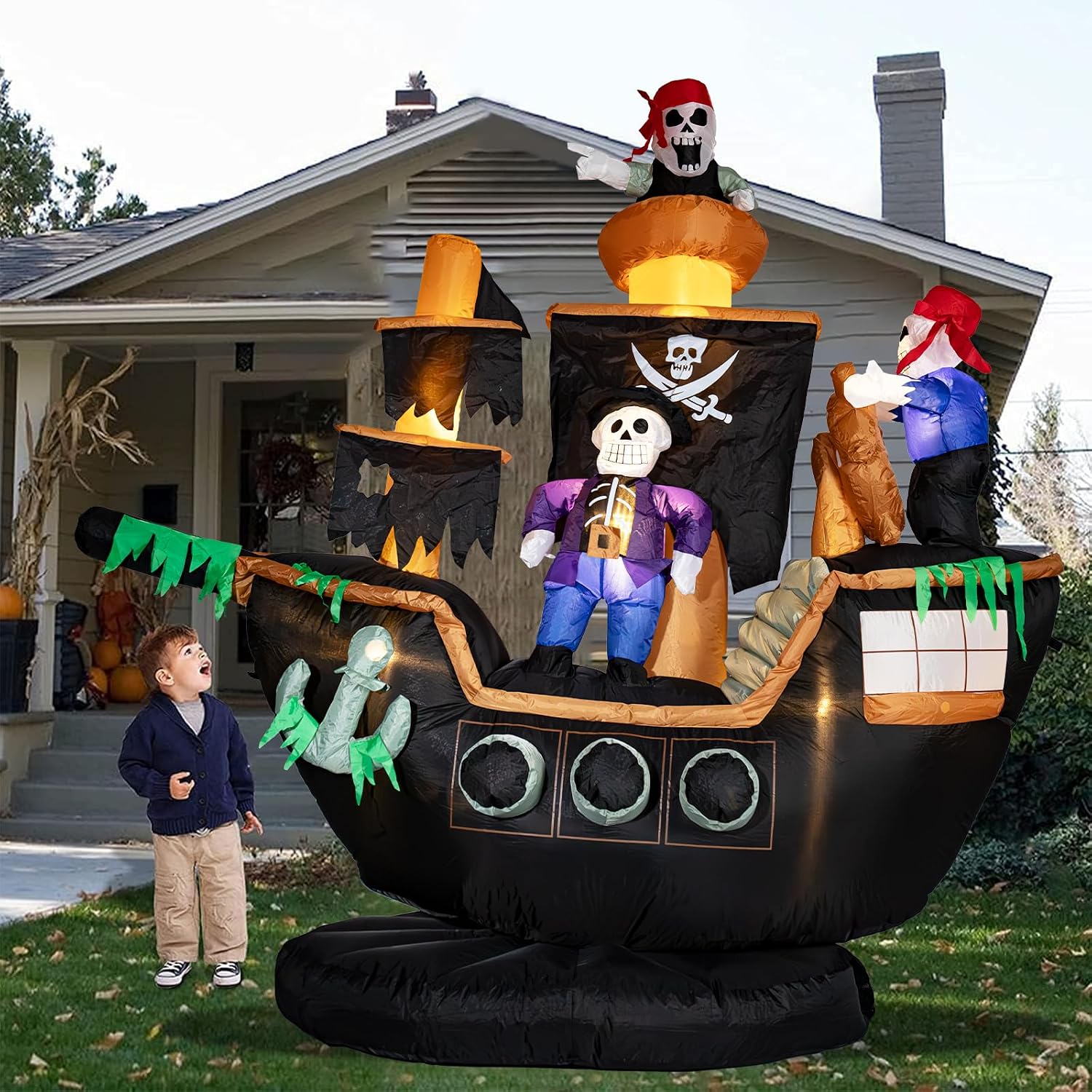 Decoración inflable de Hallowe - Outdoor Lighting Yard Stakes reseña y precio