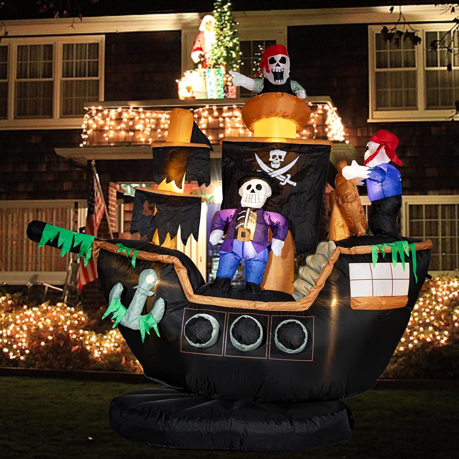 Decoración inflable de Hallowe - Outdoor Lighting Yard Stakes reseña y precio
