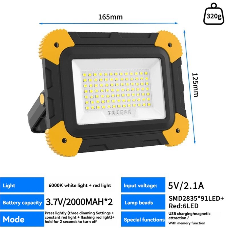 AT21-Luz de trabajo magnética  - Outdoor Lighting Jobs reseña y precio