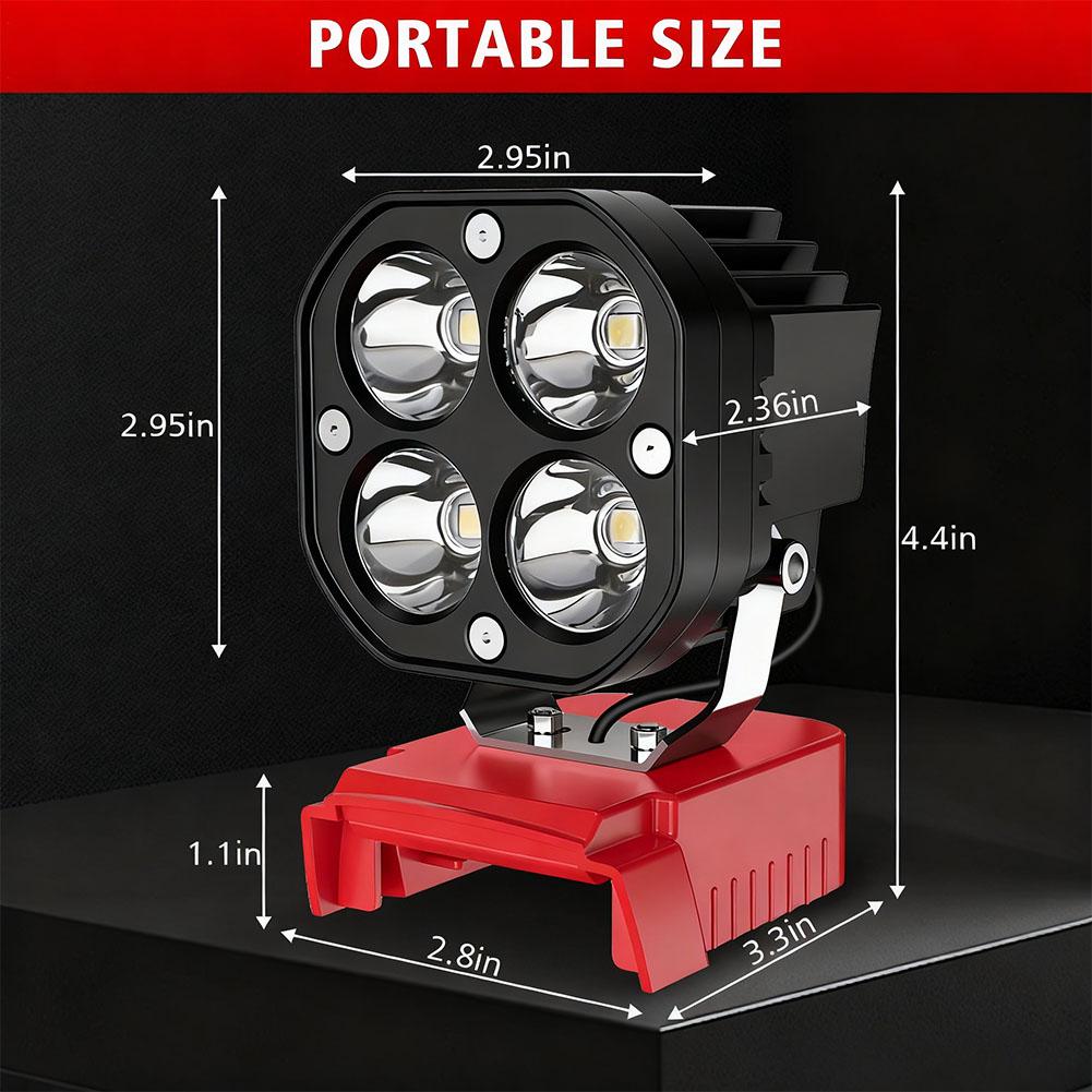 Lámpara de Trabajo LED Portáti - Outdoor Lighting Jobs reseña y precio