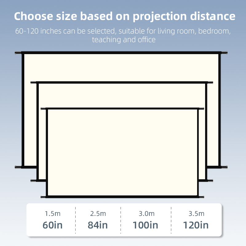 LEJIADA-Pantalla de proyector  - Outdoor Lighting Grid Screen reseña y precio