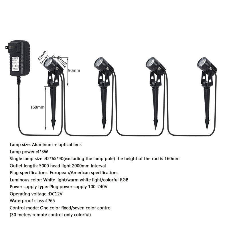 Lámpara de pie decorativa impe - Outdoor Lighting Low Voltage reseña y precio
