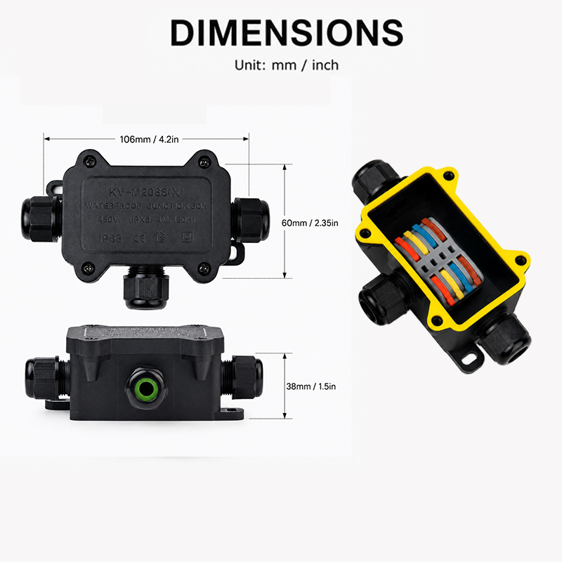 Caja de Conexiones Impermeable - Outdoor Lighting Junction reseña y precio