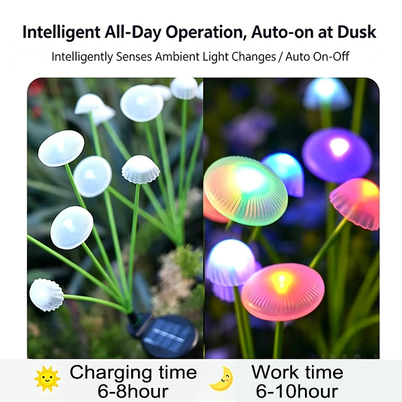 Luces Solares LED Decorativas  - Outdoor Lighting Jellyfish reseña y precio