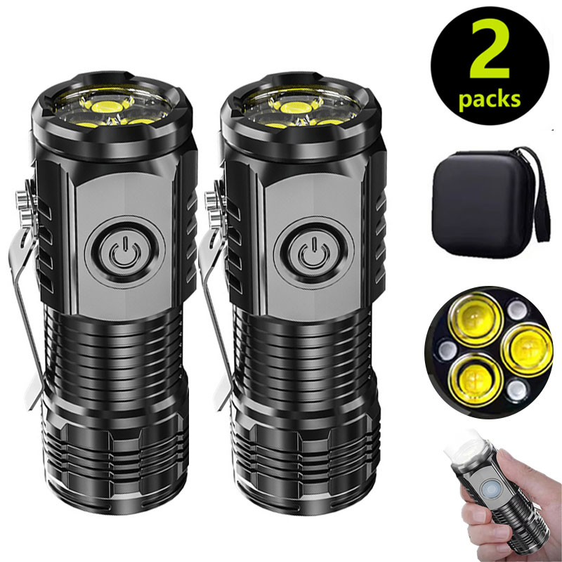 Mini linterna de 3LED con Clip - Outdoor Lighting Quality reseña y precio