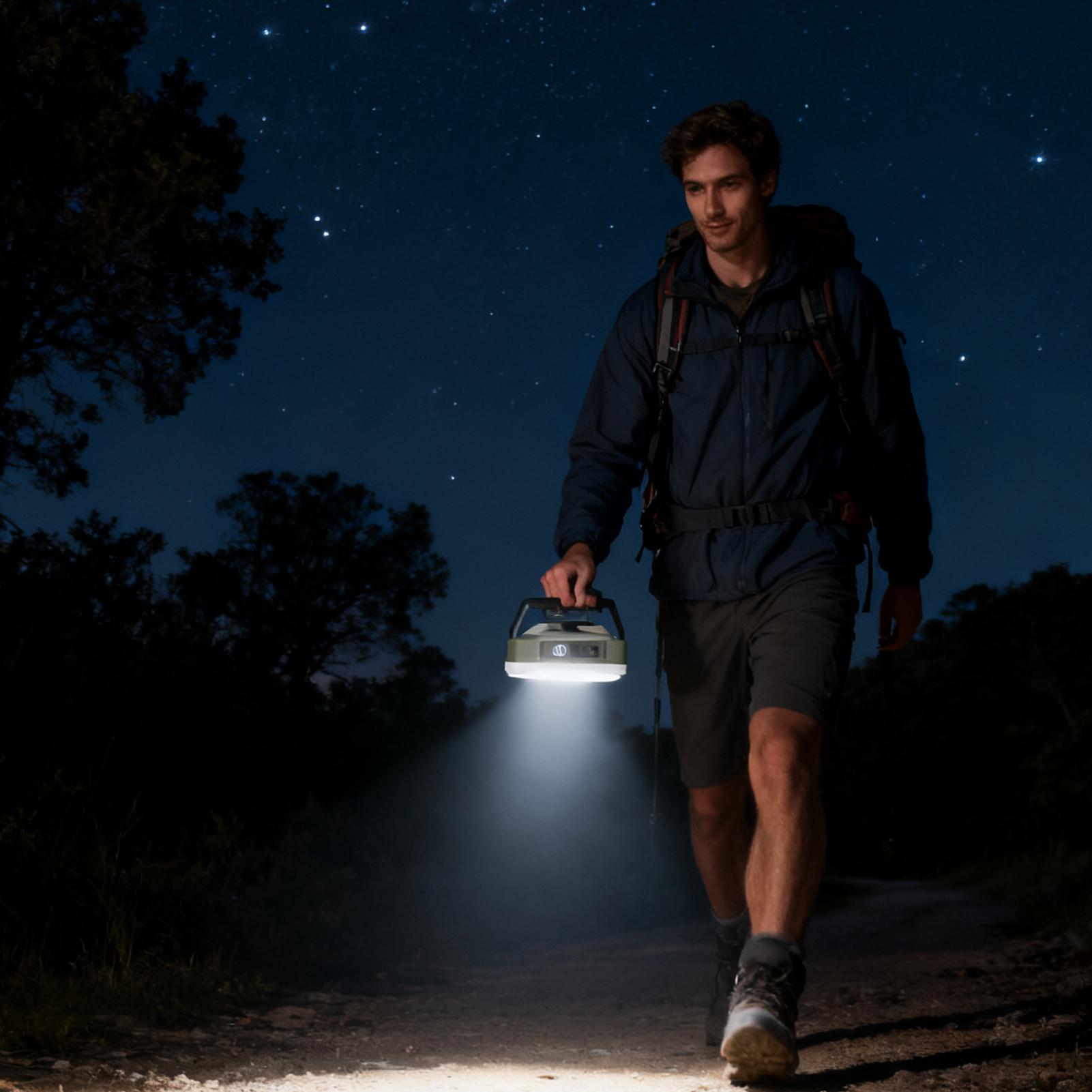 Linterna de Camping recargable - Outdoor Lighting Jobs reseña y precio