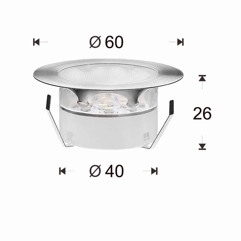 Lámpara Empotrada para Exterio - Outdoor Lighting Low Voltage reseña y precio