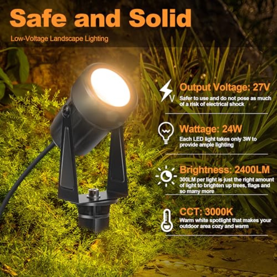 Luz LED para exteriores de 85. - Outdoor Lighting Low Voltage reseña y precio