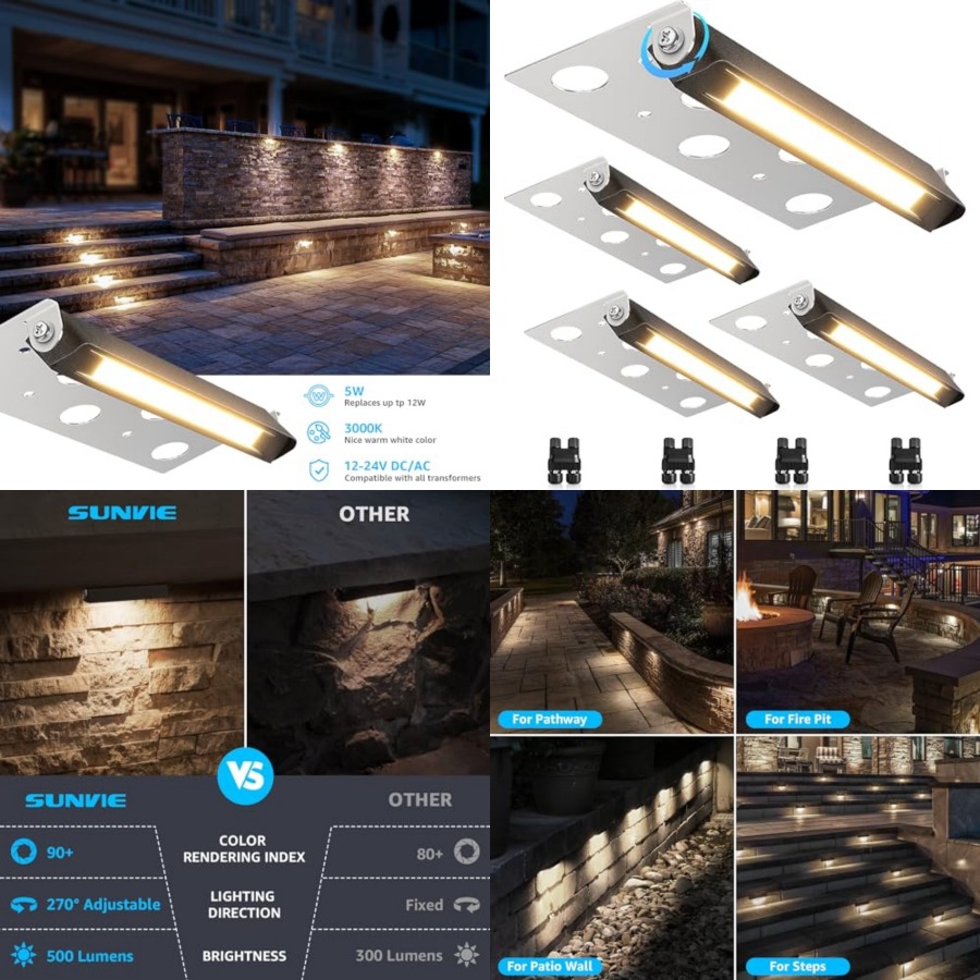 Luces LED de 7 Pulgadas para P - Outdoor Lighting Low Voltage reseña y precio