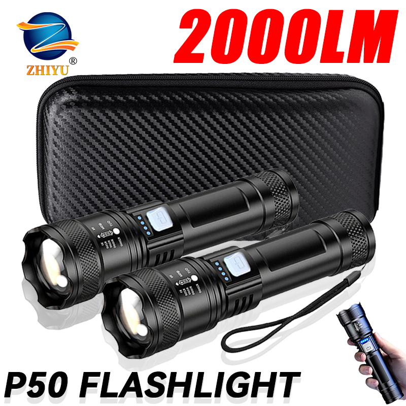 Linterna LED táctica de 2000LM - Outdoor Lighting Quality reseña y precio